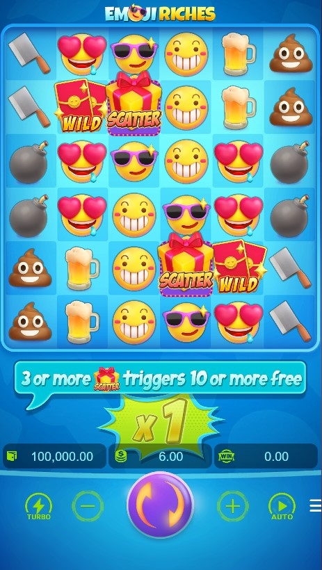 Emoji Riches Slot Gameplay