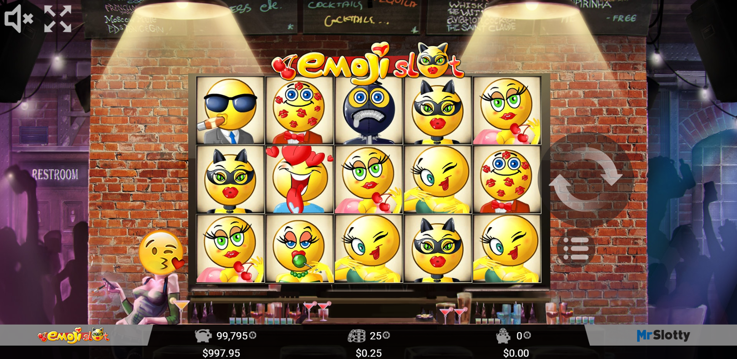 Emoji Slot Slot Gameplay