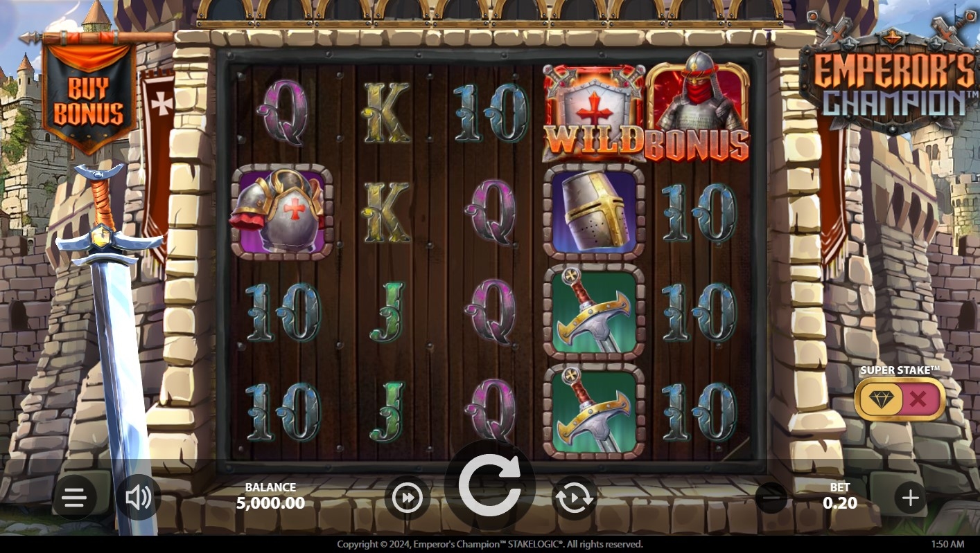 Emperor's Champion Slot Gameplay