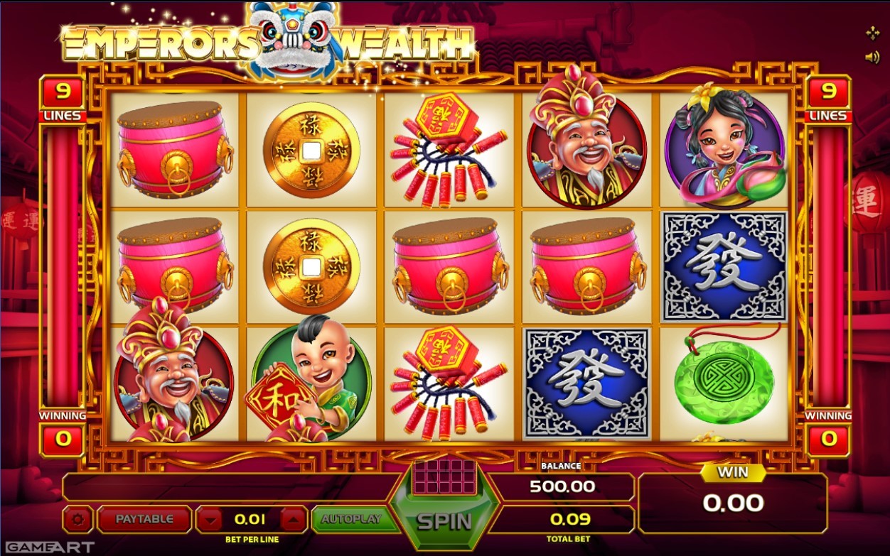 Emperors Wealth Slot Gameplay