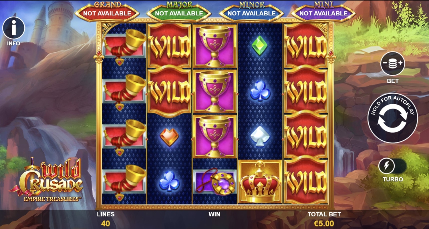 Empire Treasures: Wild Crusade Slot Gameplay