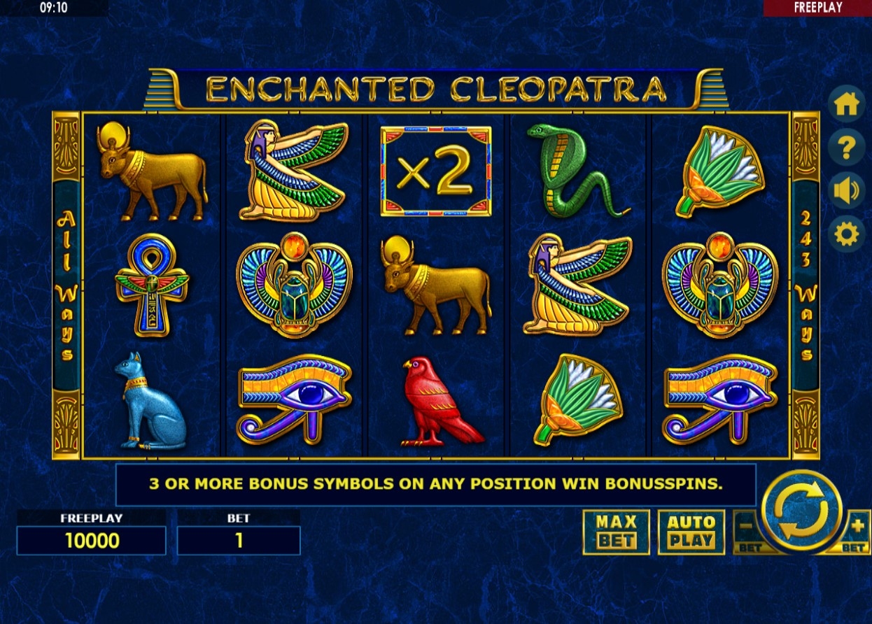 Enchanted Cleopatra Slot Gameplay