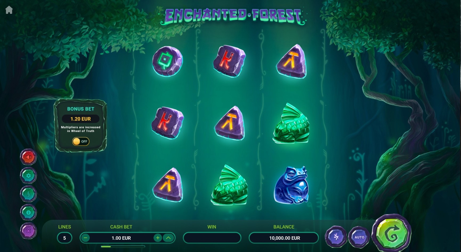 Enchanted Forest Slot Gameplay