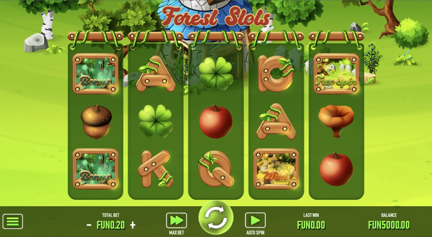 Enchanted Forest Slot Gameplay