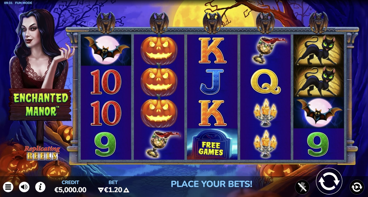 Enchanted Manor Slot Gameplay