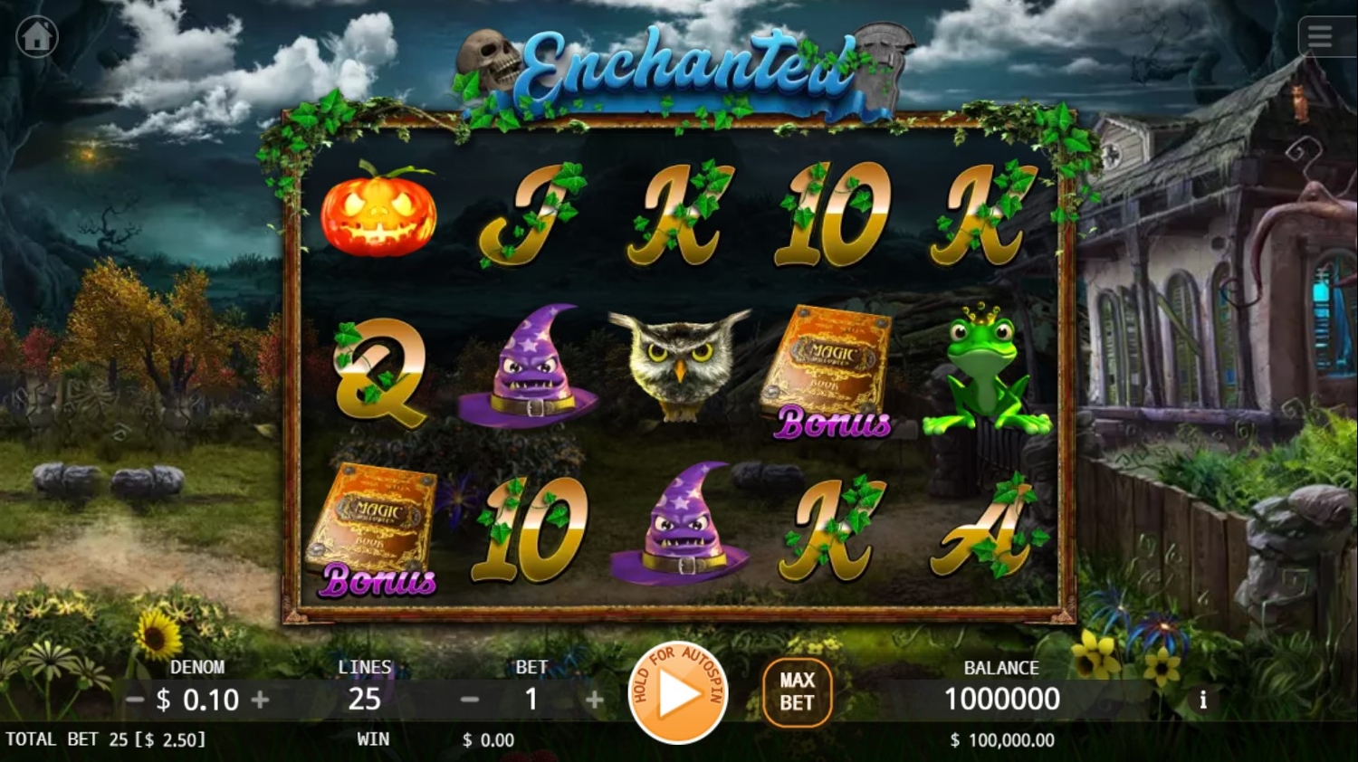 Enchanted Slot Gameplay