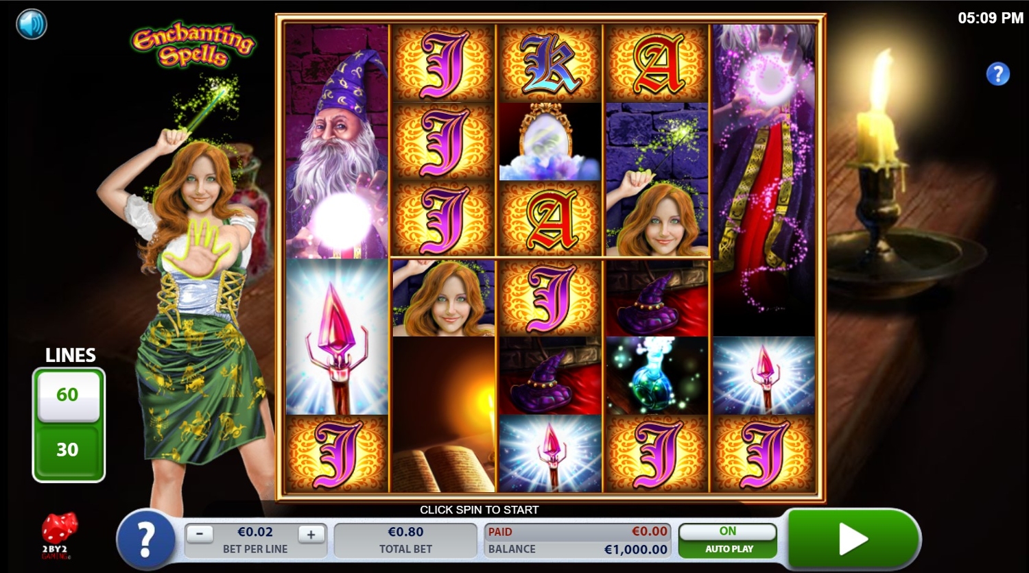 Enchanting Spells Slot Gameplay