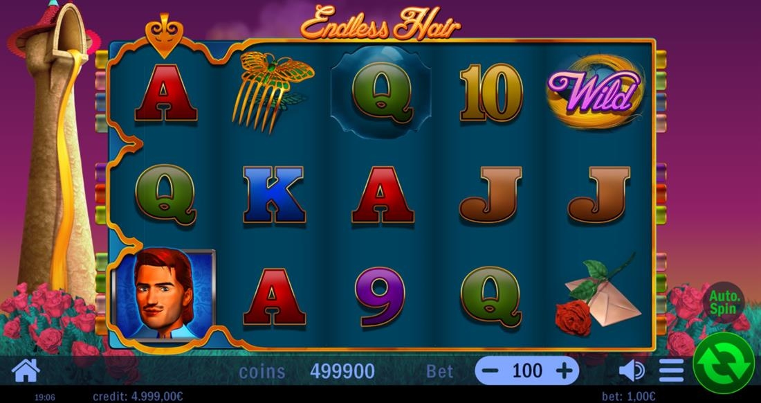 Endless Hair Slot Gameplay