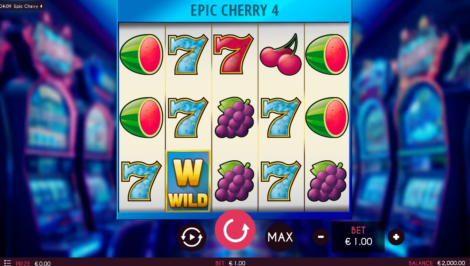 Epic Cherry 4 Slot Gameplay