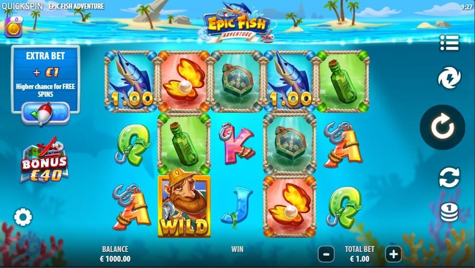 Epic Fish Adventure Slot Gameplay