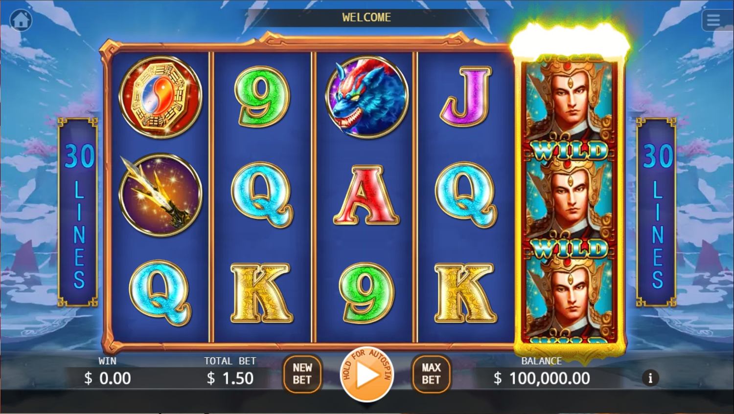 Erlang Shen Slot Gameplay