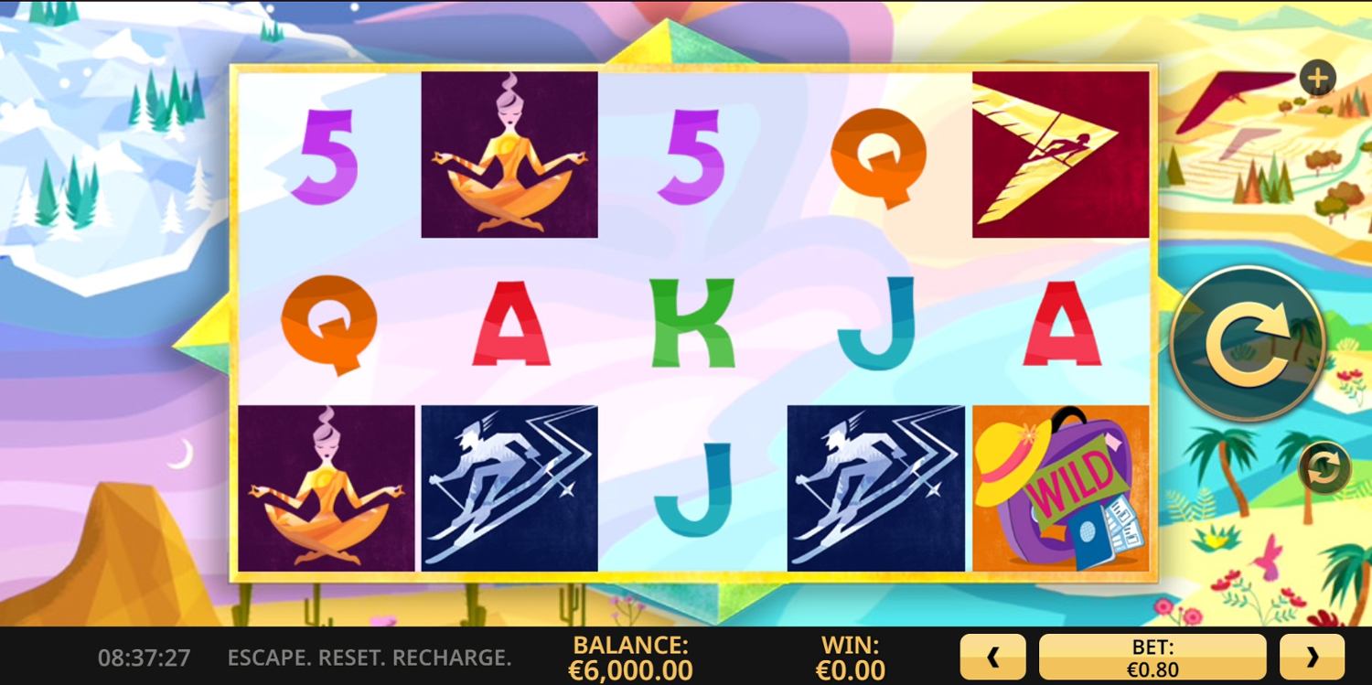 Escape. Reset. Recharge Slot Gameplay