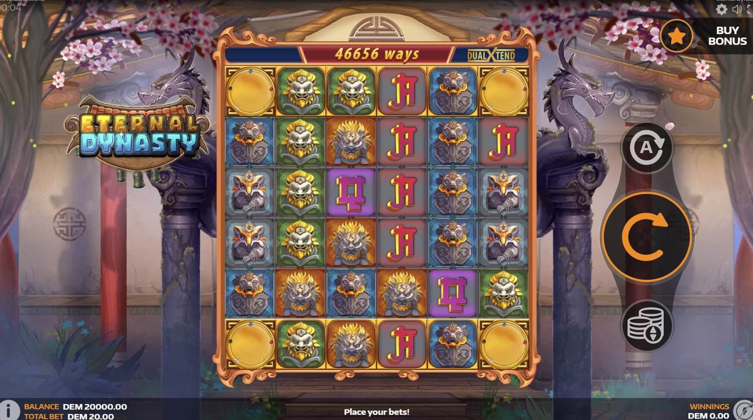 Eternal Dynasty Slot Gameplay