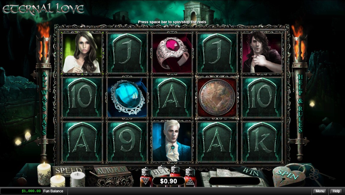 Eternal Love Slot Gameplay