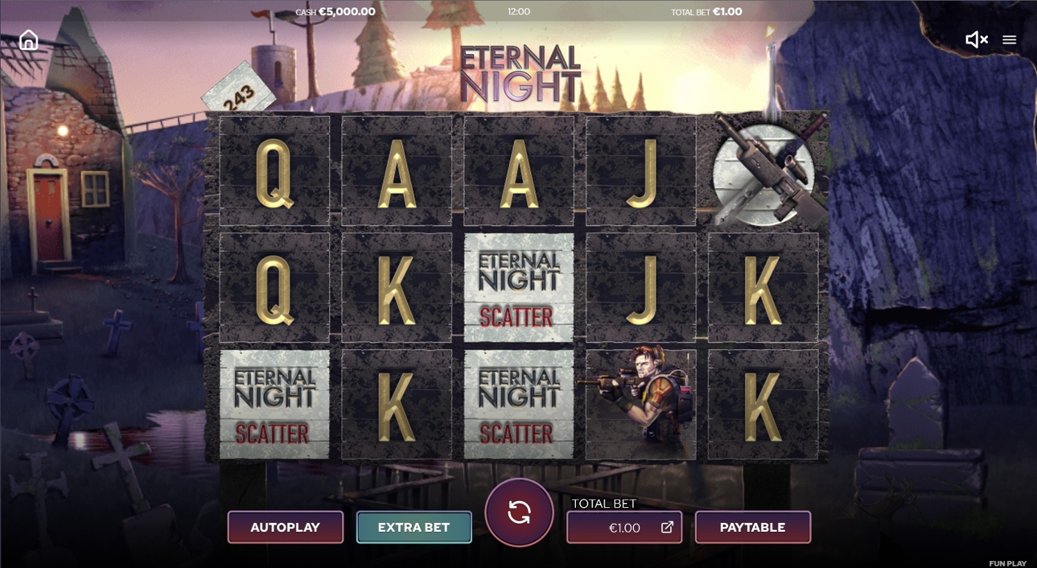 Eternal Night Slot Gameplay
