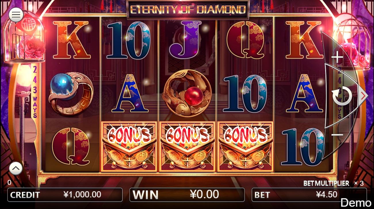 Eternity of Diamond Slot Gameplay