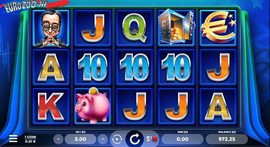 EuroZoone Slot Gameplay