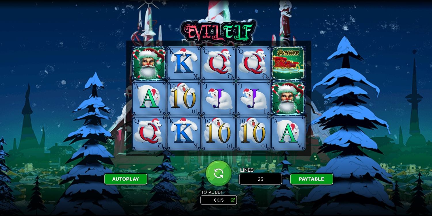 Evil Elf Slot Gameplay