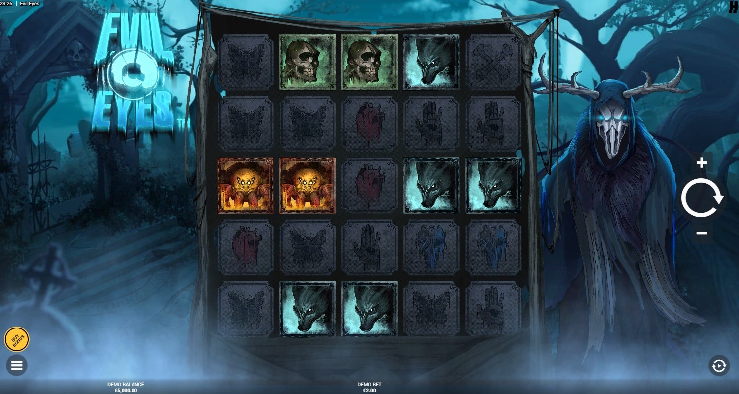 Evil Eyes Slot Gameplay