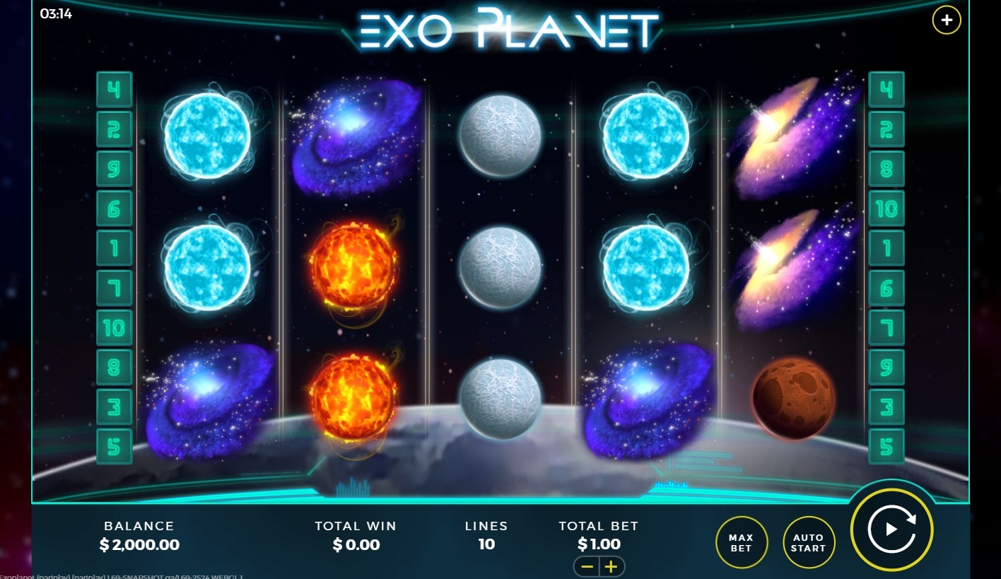 Exo Planet Slot Gameplay