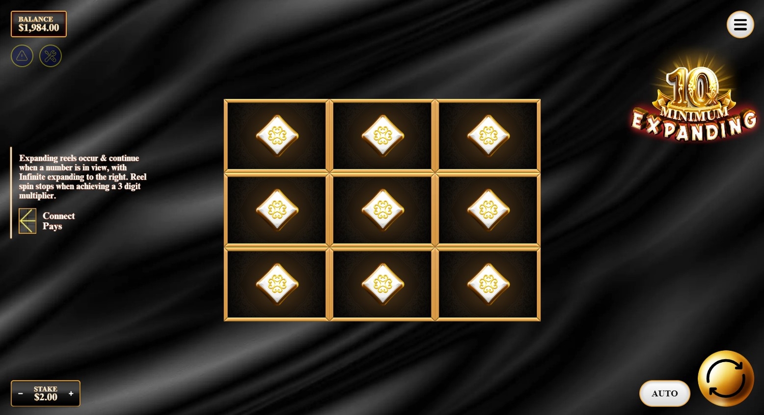 Expanding 10x Minimum Slot Gameplay