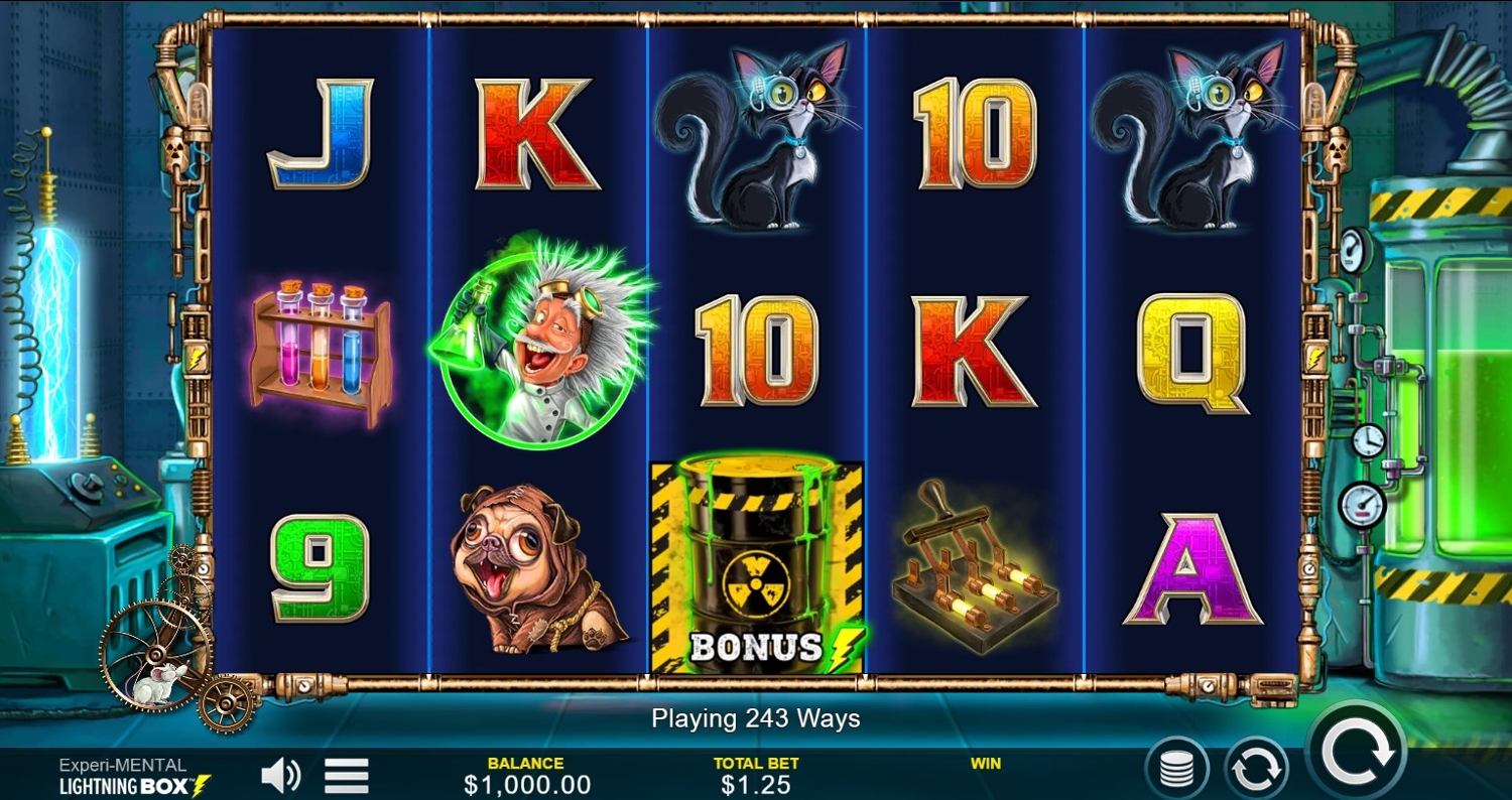 Experi-mental Slot Gameplay