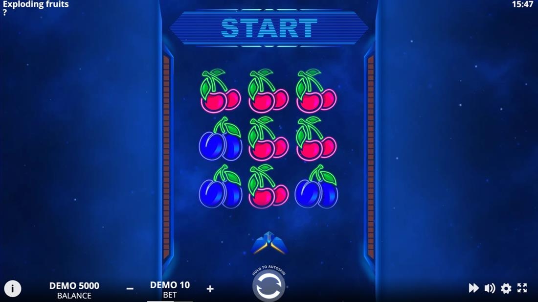 Expolding Fruits Slot Gameplay