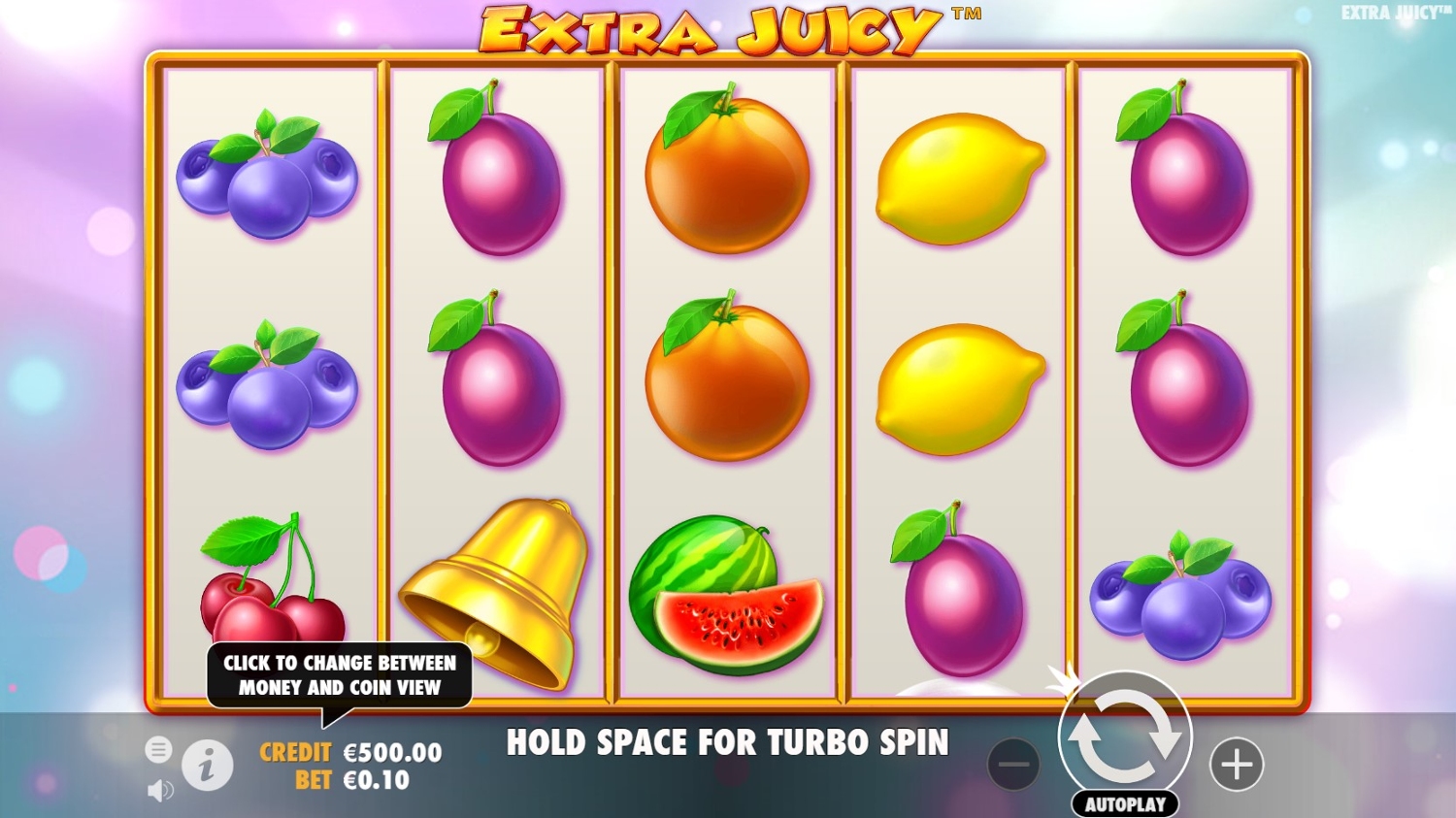 Extra Juicy Slot Gameplay