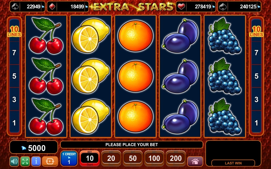 Extra Stars Slot Gameplay