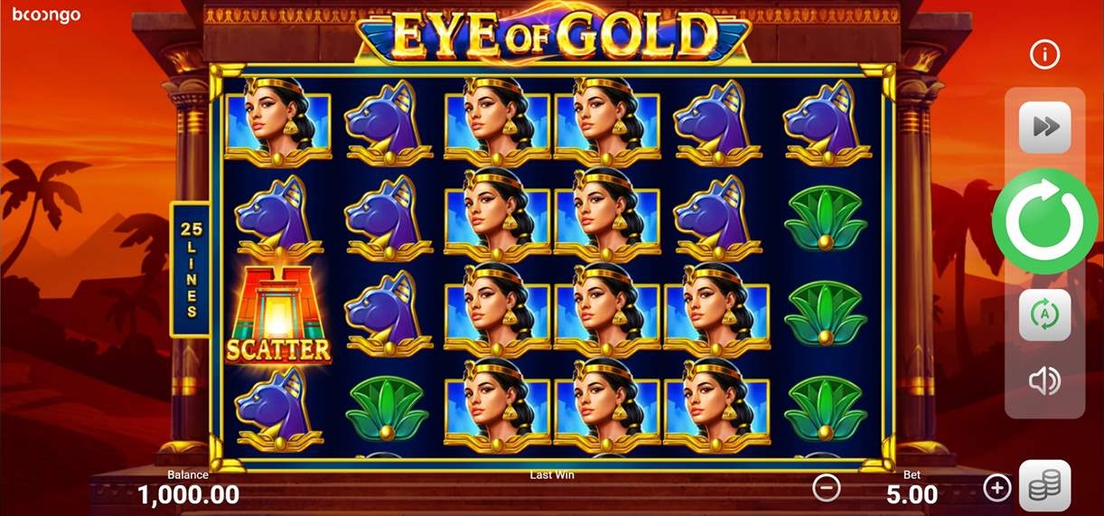 Eye of Gold Slot Gameplay