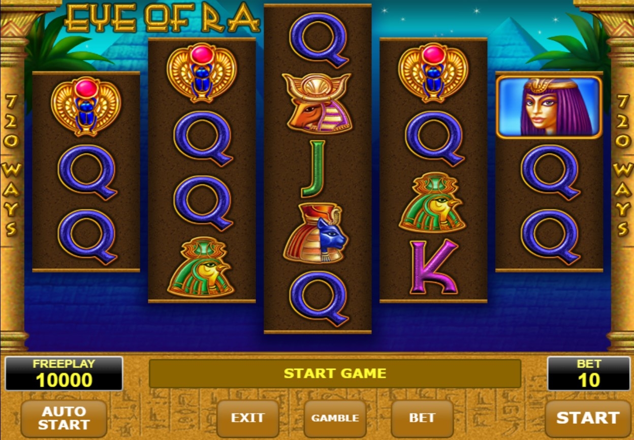 Eye of Ra Slot Gameplay