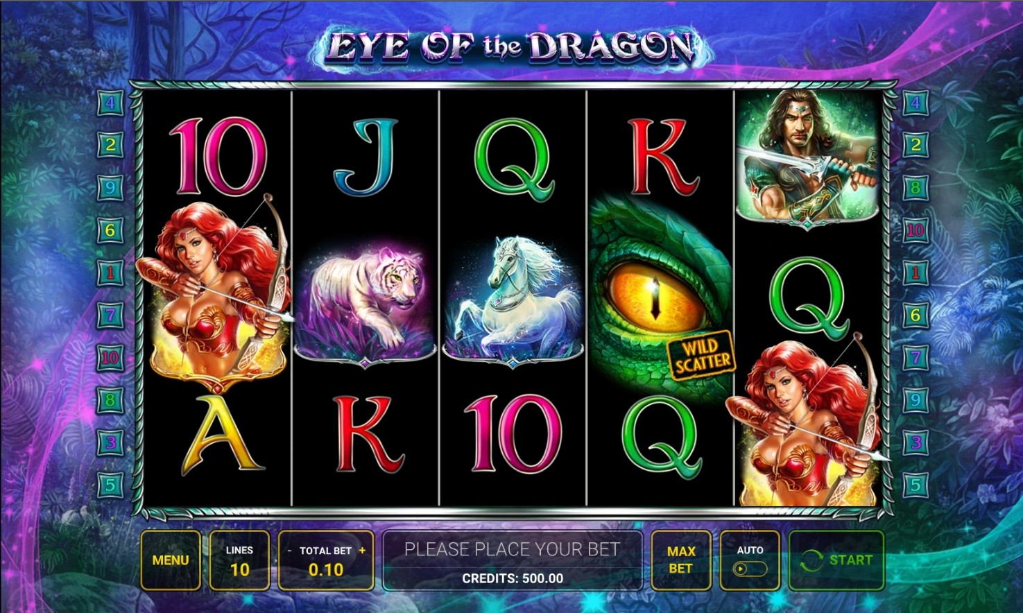Eye of the Dragon Slot Gameplay