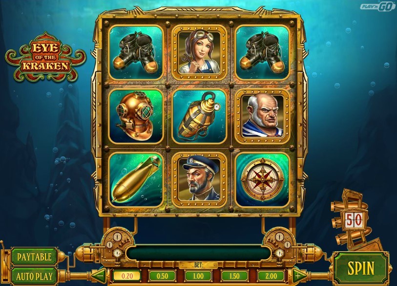 Eye of the Kraken Slot Gameplay