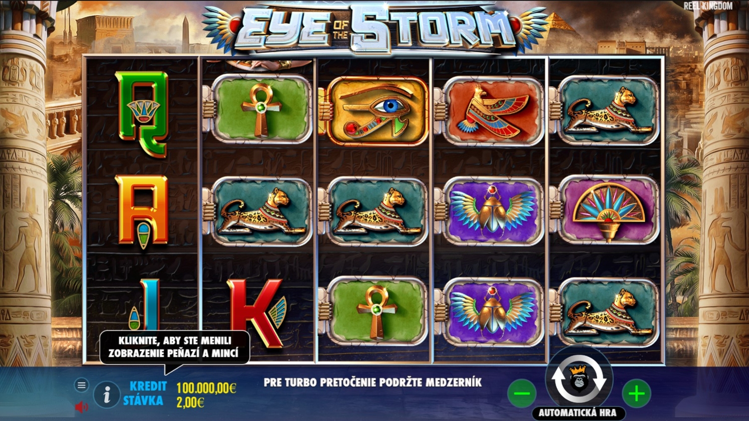 Eye of the Storm Slot Gameplay