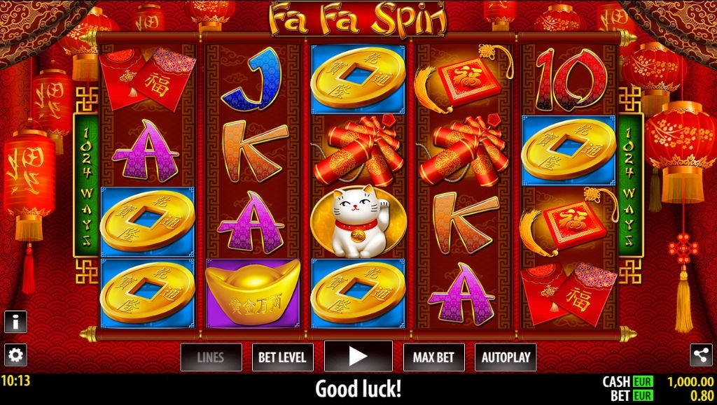 Fa Fa Spin Slot Gameplay