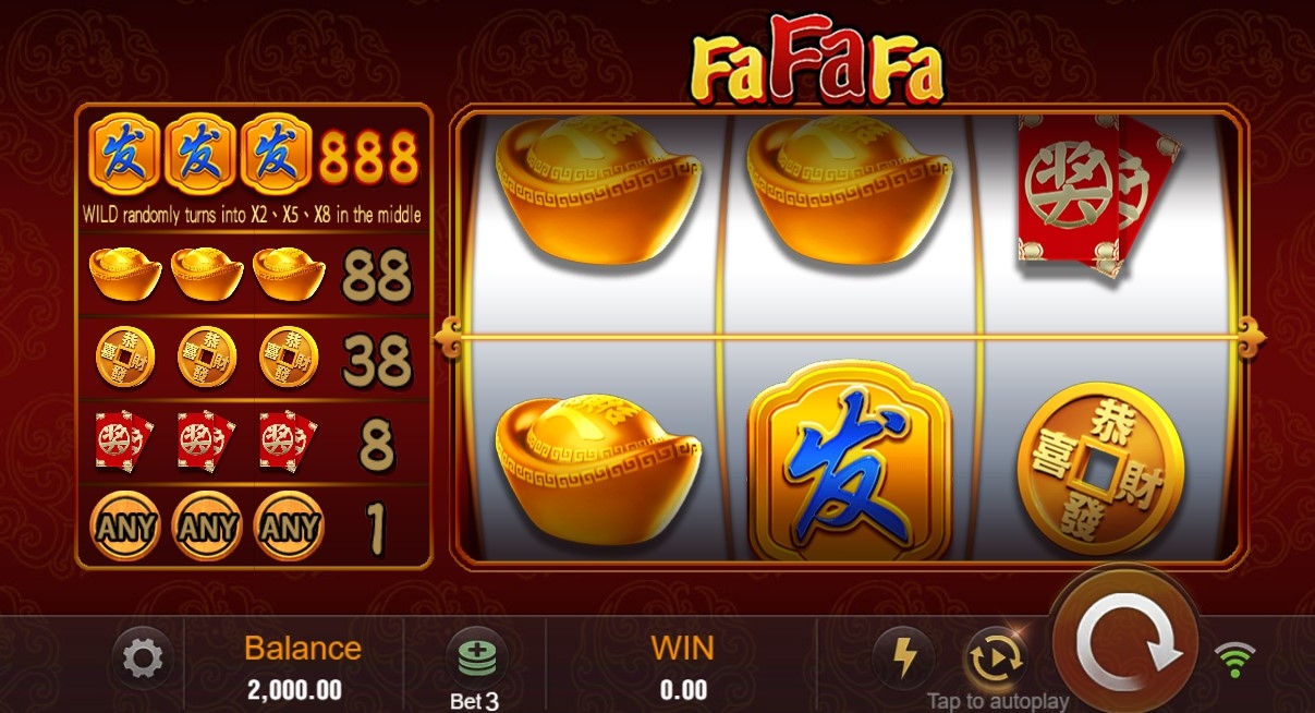 FaFaFa Slot Gameplay