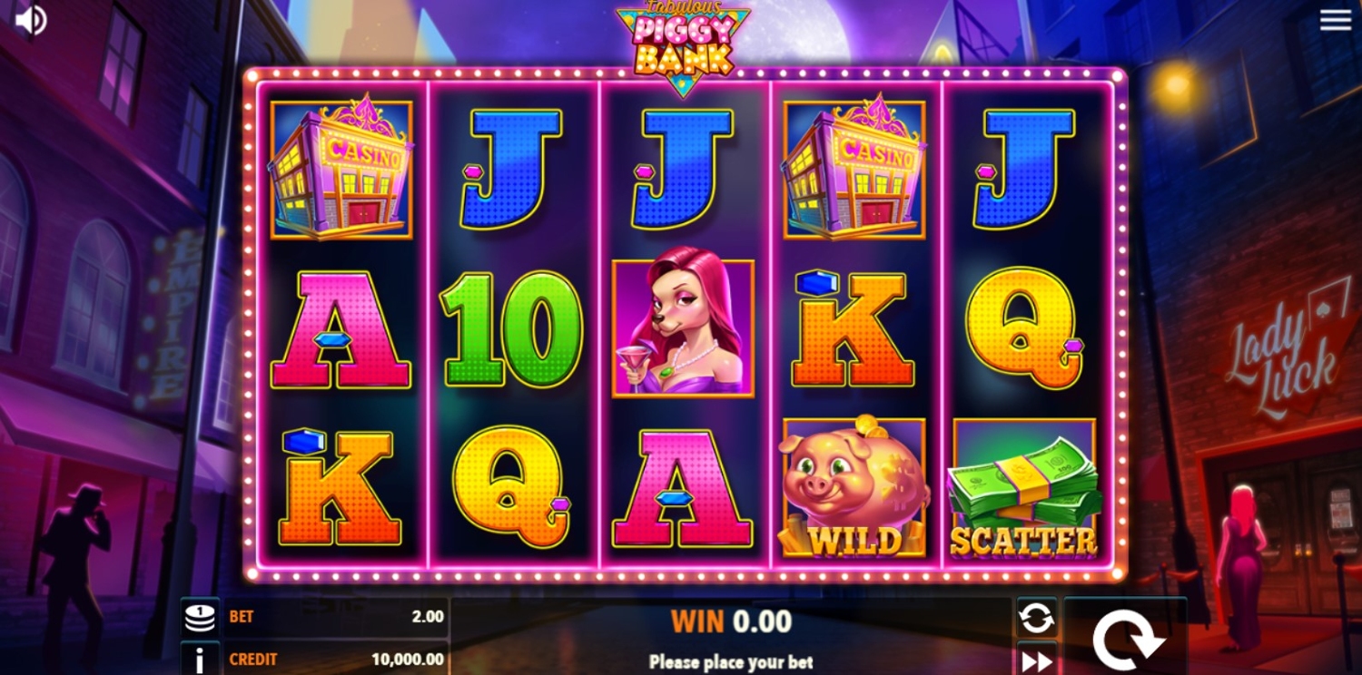 Fabulous Piggy Bank Slot Gameplay