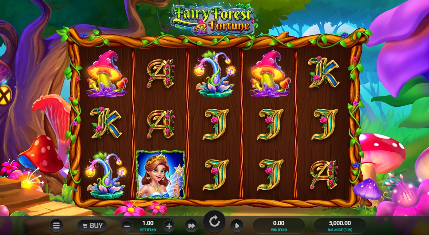 Fairy Forest Fortune Slot Gameplay