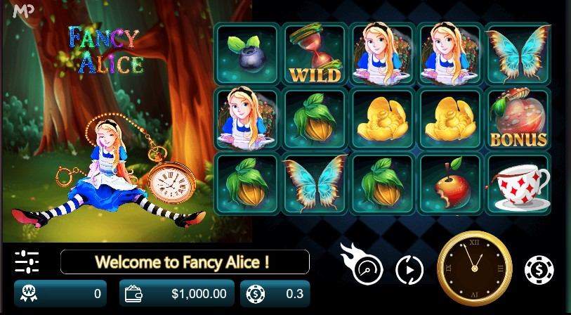 Fancy Alice Slot Gameplay