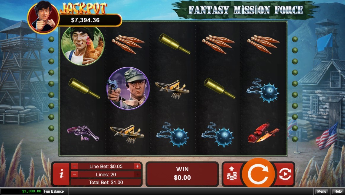 Fantasy Mission Force Slot Gameplay