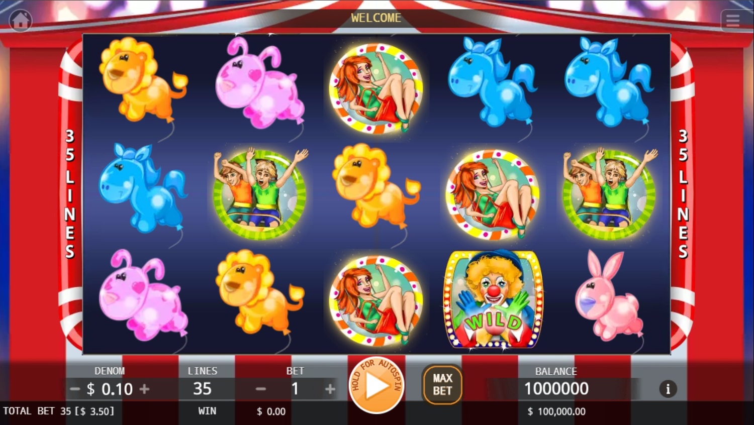 Fantasy Park Slot Gameplay
