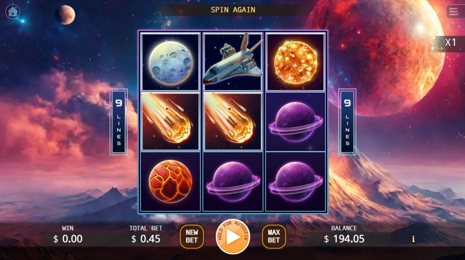Fantasy Universe Slot Gameplay