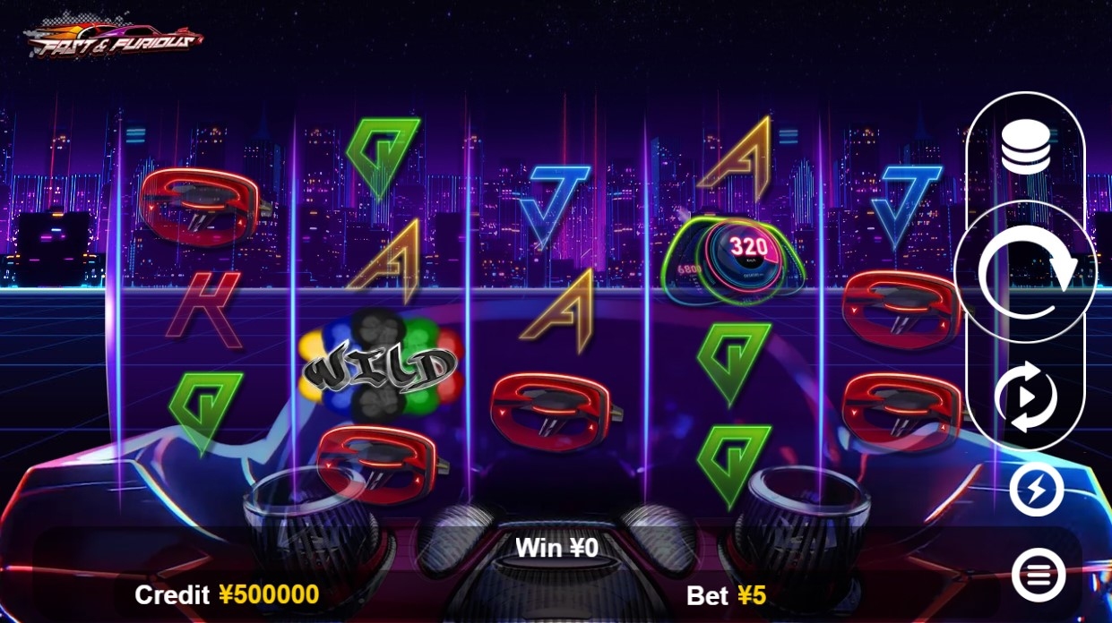 Fast & Furious Slot Gameplay