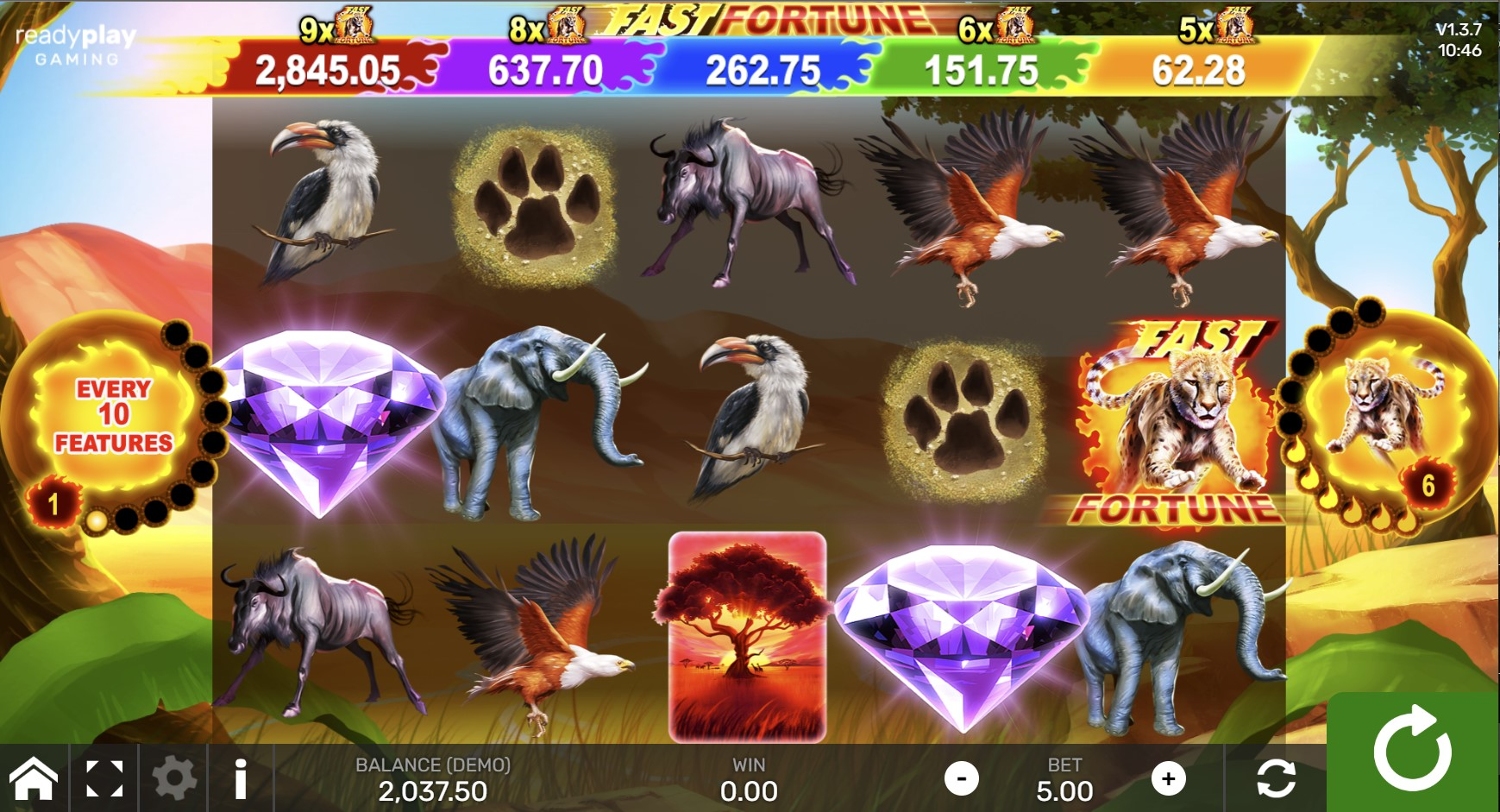 Fast Fortune Slot Gameplay