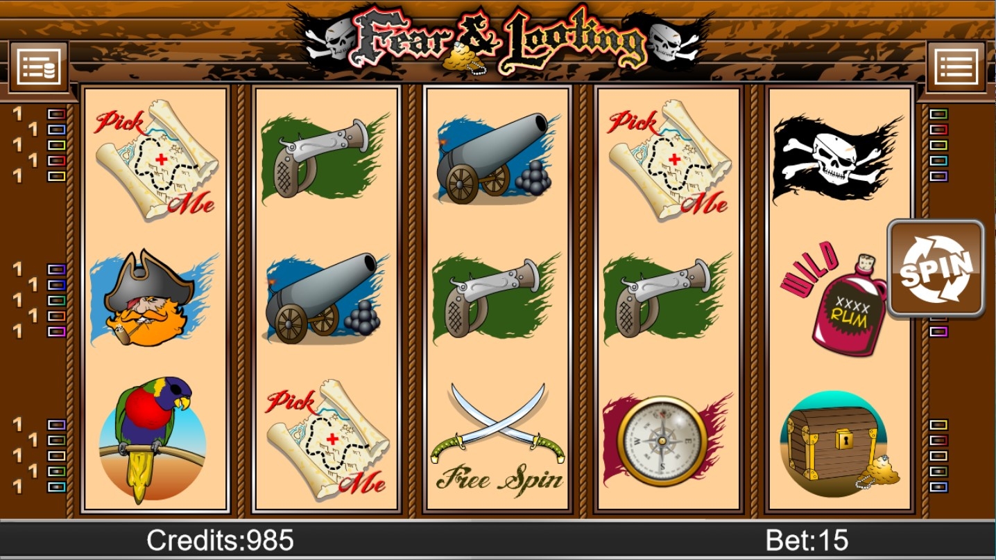 Fear and Looting Slot Gameplay