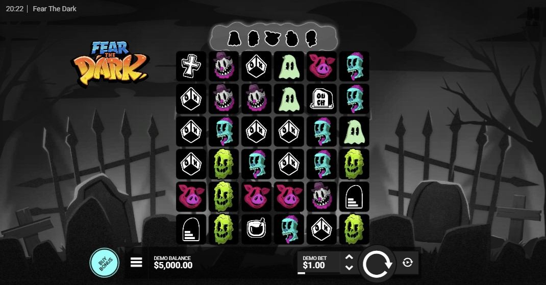 Fear the Dark Slot Gameplay