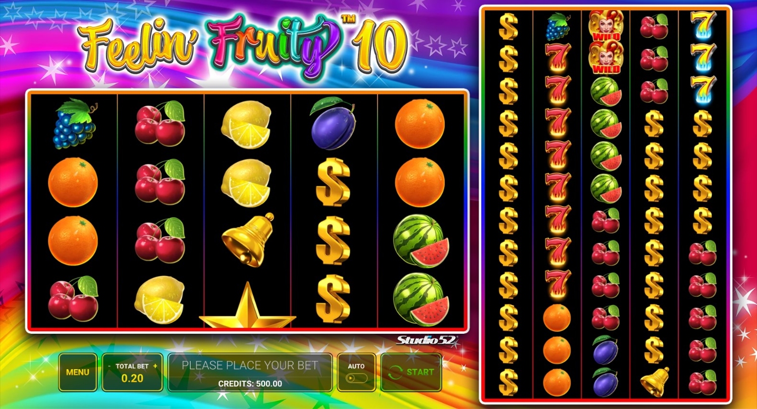 Feelin Fruity 10 Slot Gameplay
