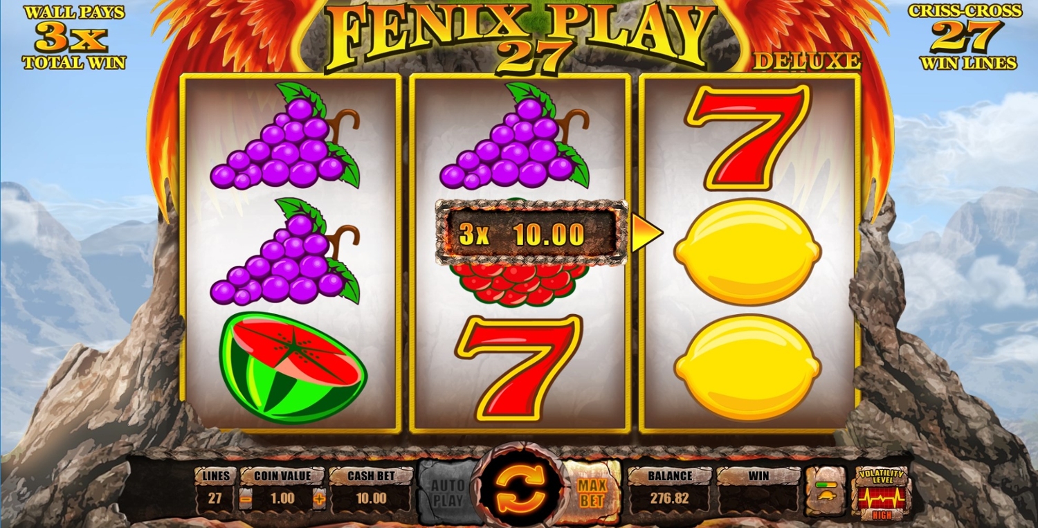 Fenix Play 27 Deluxe Slot Gameplay