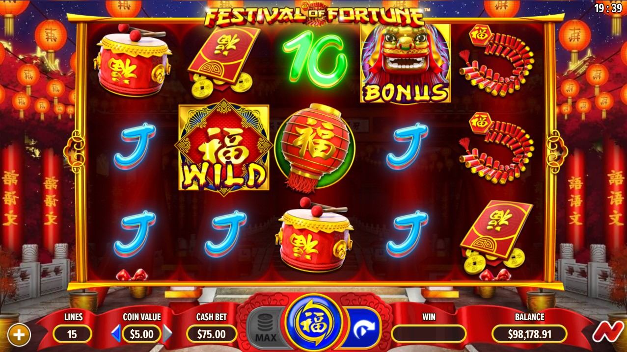 Festival of Fortune Slot Gameplay