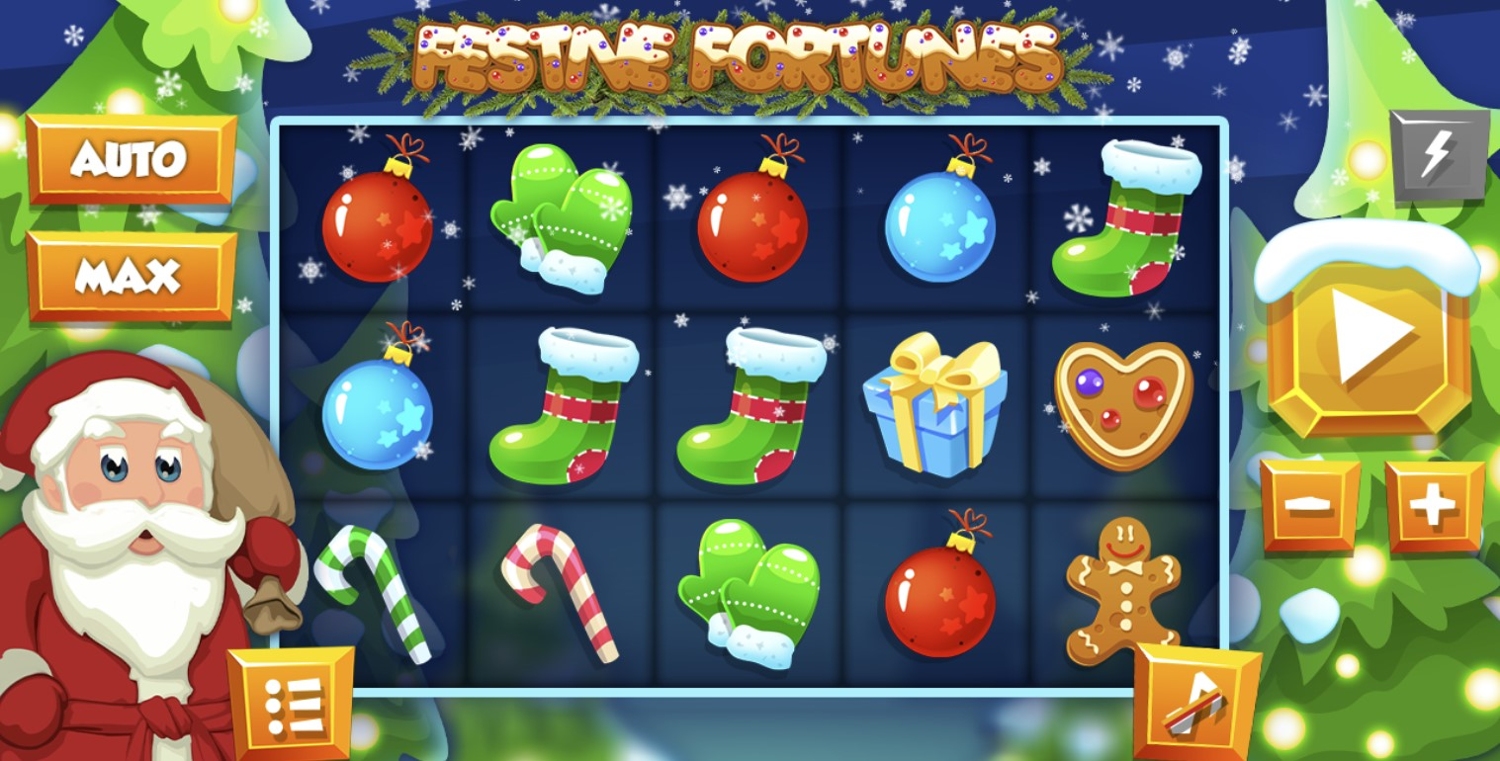Festive Fortunes Slot Gameplay